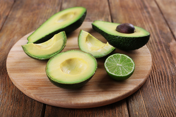 Fresh green avocado - Photo, image
