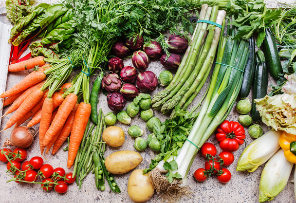 fresh healthy vegetables - Foto, afbeelding