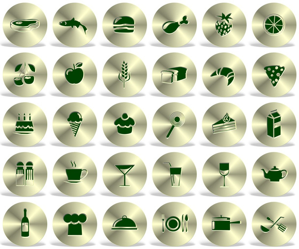 Food icons collection - Photo, Image
