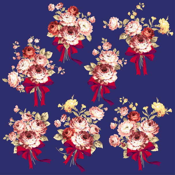 Rose flower illustration, - Vector, Image