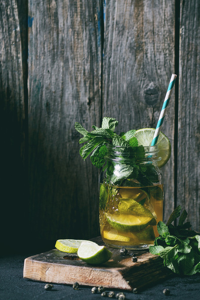 Ice green tea - Foto, imagen