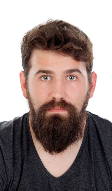 Handsome man with long beard  - Foto, imagen