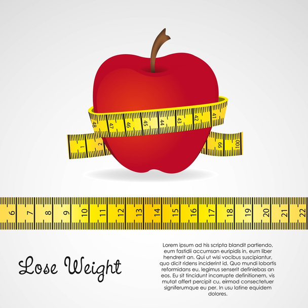 elma ile ölçme aygıtı - Vektör, Görsel