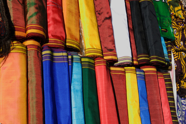 Textile national fait main pour les femmes traditionnelles habiller
. - Photo, image