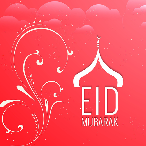 Eid Mubarak streszczenie  - Wektor, obraz