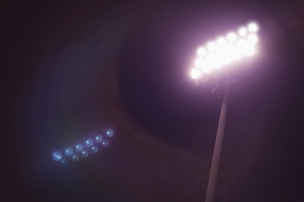 Pohled na stadionu světla v noci - Fotografie, Obrázek
