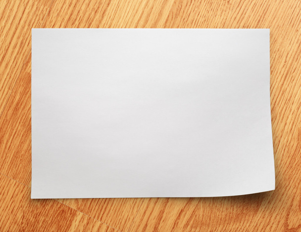 prázdný list papíru - Fotografie, Obrázek