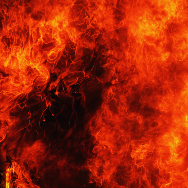 fondo del fuego como símbolo del infierno y del tormento eterno
 - Foto, Imagen