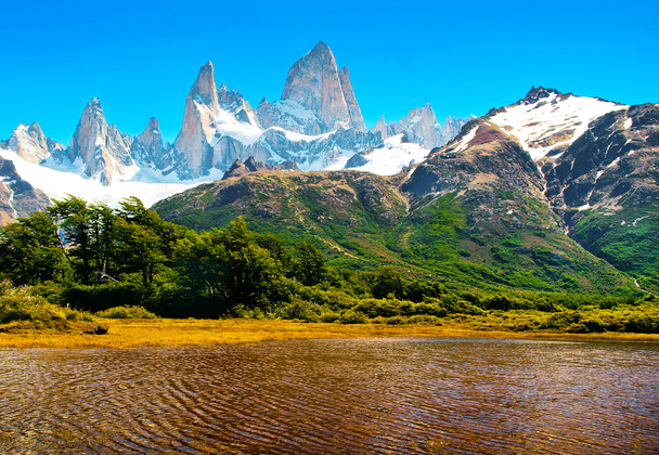 Naturlandschaft in Patagonien, Argentinien - Foto, Bild