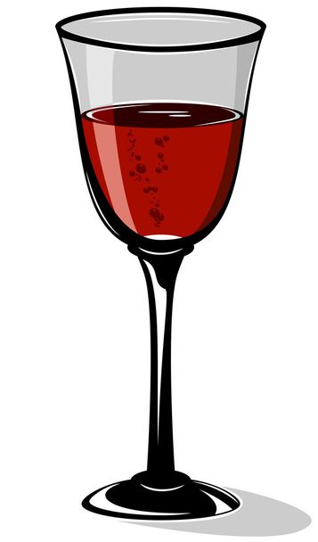 ワイン グラス - ベクター画像