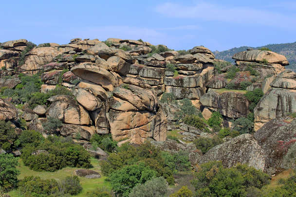 dziwne formacji skalnych w pobliżu marmaris, Turcja - Zdjęcie, obraz