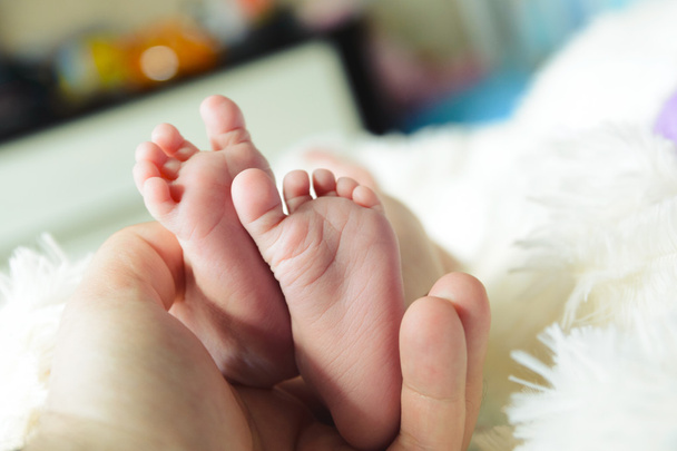 Petit pied de bébé
 - Photo, image