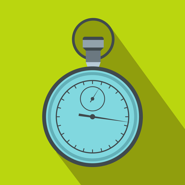 Stopwatch icon in flat style - Vector, imagen