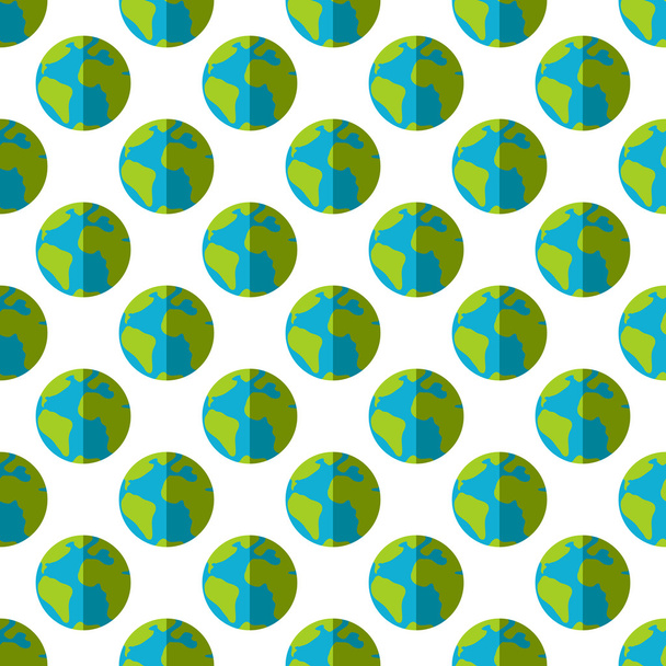 Earth pattern seamless - Vector, imagen