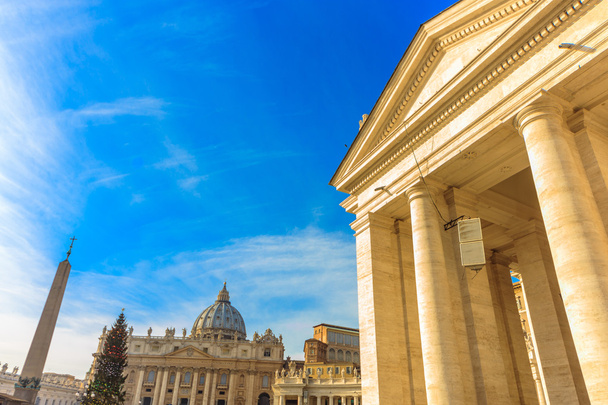 ローマのサン・ピエトロ広場 - 写真・画像