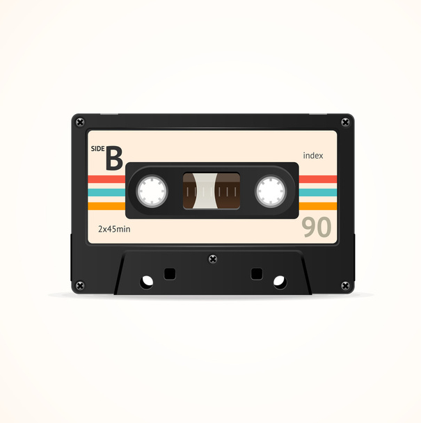 Cassette Tape Old. Vector - Vector, afbeelding