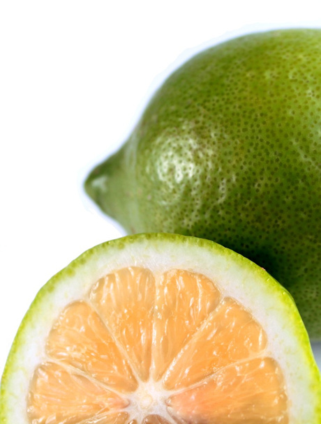 Lime and slice - Фото, изображение