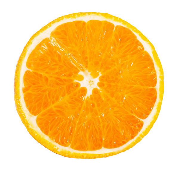 πορτοκαλί σε λευκό φόντο - Φωτογραφία, εικόνα
