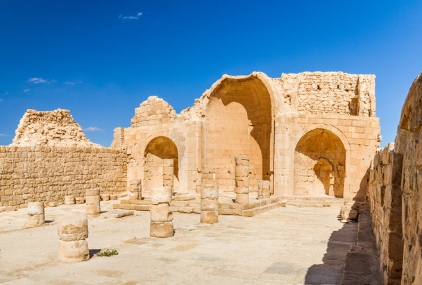 Ερείπια της αρχαίας Nabataean πόλη Shivta - Φωτογραφία, εικόνα