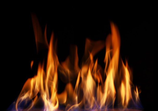 Égő tűz - Fotó, kép