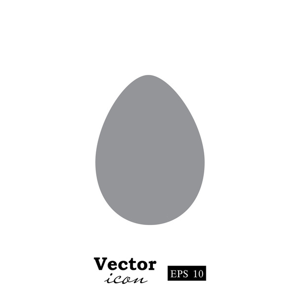 Kip ei pictogram - Vector, afbeelding