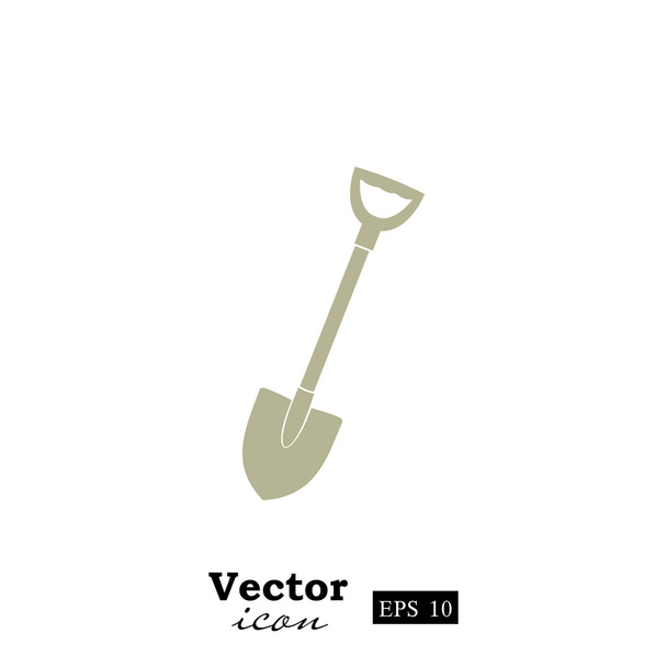 icono de herramienta de pala
 - Vector, imagen