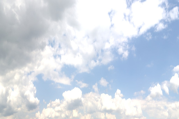 空は雲の動き。素敵な 3 d レンダリング - 写真・画像