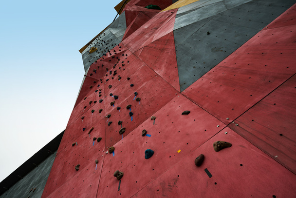 No one of rock climbing walls - Foto, imagen