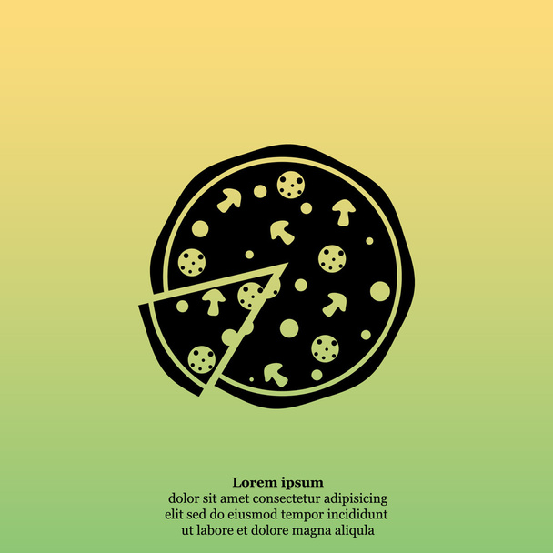 icône de pizza italienne
 - Vecteur, image