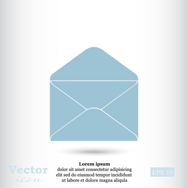 ícone envelope de correio
 - Vetor, Imagem