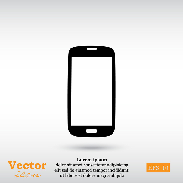 сучасні смартфон значок
 - Вектор, зображення