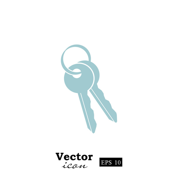 Hausschlüssel-Symbol - Vektor, Bild
