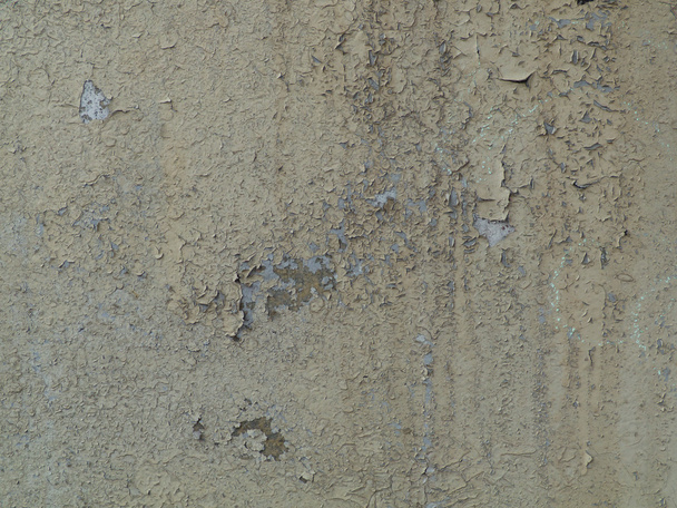 Szary pęknięty farba na ścianie Starego - Zdjęcie, obraz