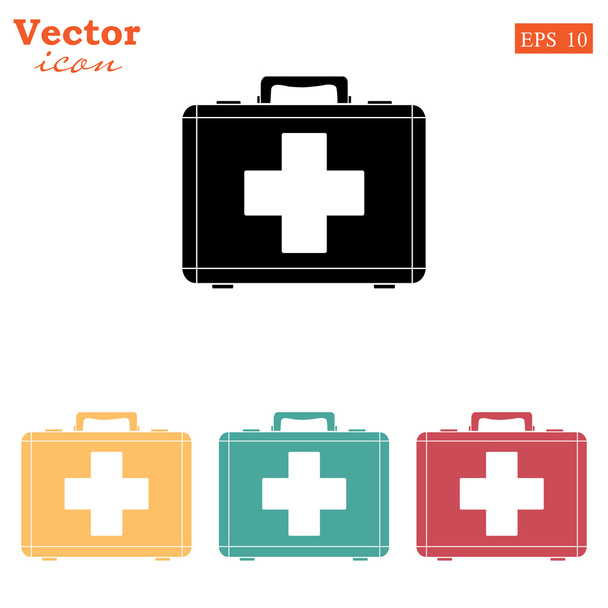 first aid kit icons - Vector, Image