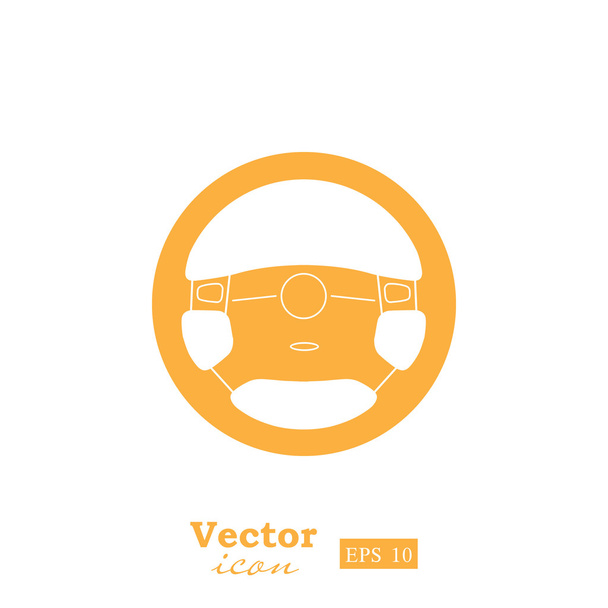 Икона "Рулевое колесо" - Вектор,изображение