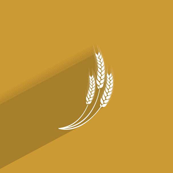 Weizenähren-Symbol - Vektor, Bild