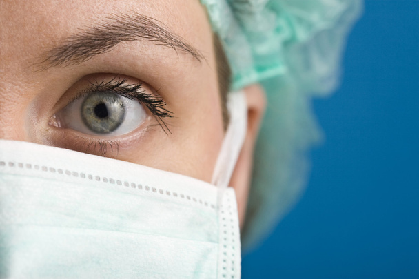 Enfermera de ojos azules
 - Foto, Imagen