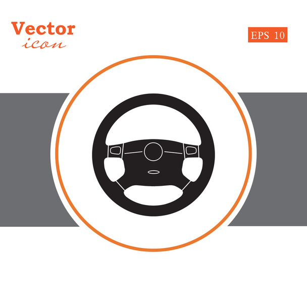 Icono del volante - Vector, Imagen