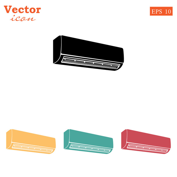 Conjunto de iconos de aire acondicionado
 - Vector, imagen