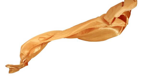 Гладкий элегантный золотой атлас
 - Фото, изображение