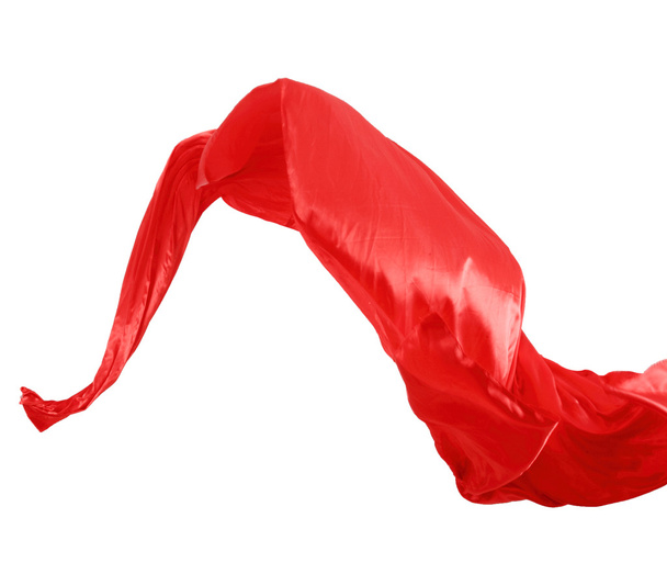 Liso elegante cetim vermelho
 - Foto, Imagem