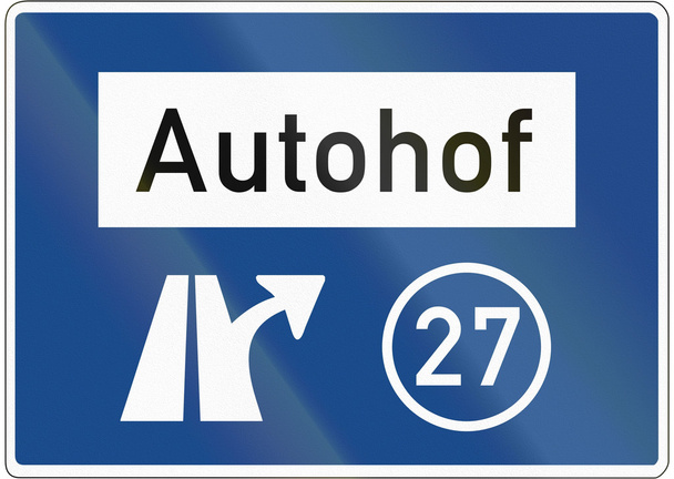 Autohof Ausfahrt 27 - Photo, image