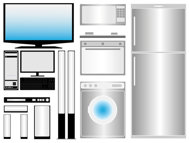 elektronikus- és háztartási készülékek - Fotó, kép