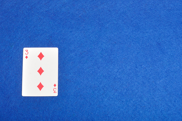 Diamond playing card - Foto, Imagem