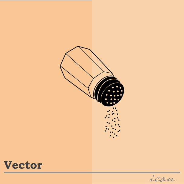 icono de bodega de sal
 - Vector, imagen