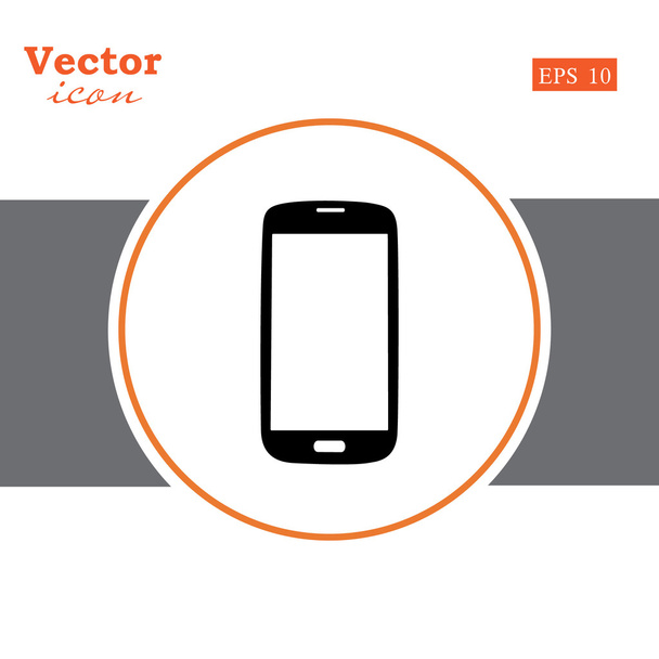 modern smartphone icon - Вектор,изображение