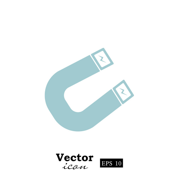 poder icono de imán de metal
 - Vector, imagen