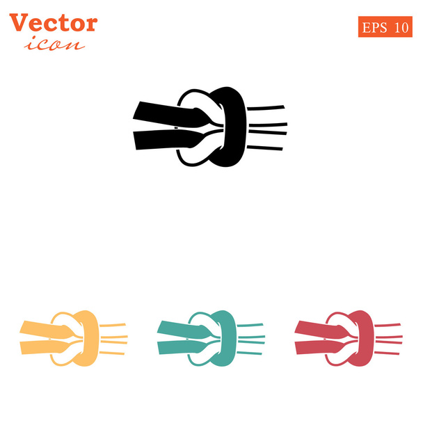  nudo de cuerda icono
 - Vector, imagen