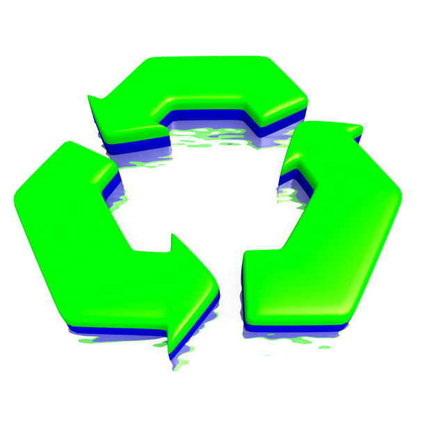 Reciclar símbolo
 - Foto, imagen