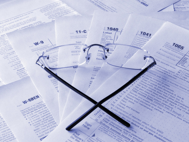 Formularios de impuestos
 - Foto, Imagen